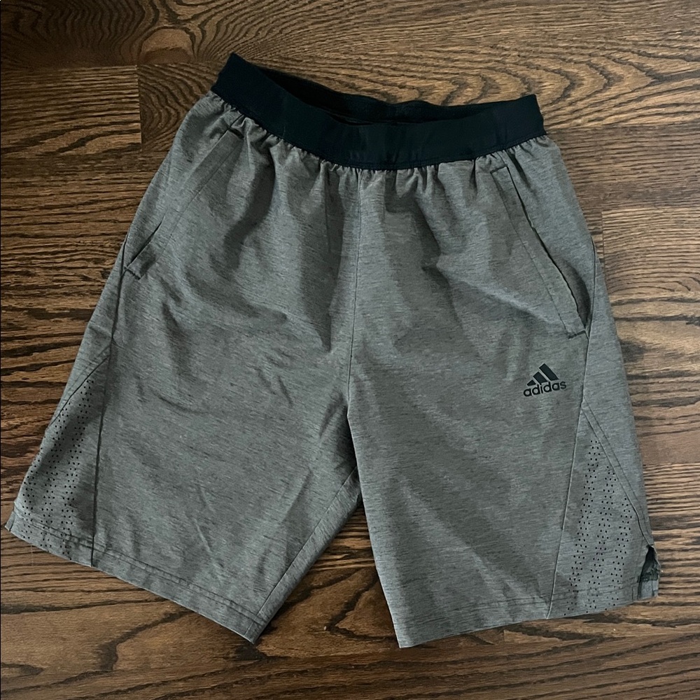 Adidas Men's Athletic Gray Shorts